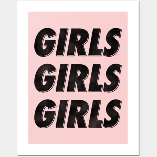 GIRLS! Posters and Art